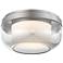 First Encounter 10" Wide Brushed Nickel LED Ceiling Light