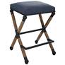 Firth Navy Nautical Counter Stool
