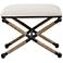 Firth Oatmeal Nautical Small Bench