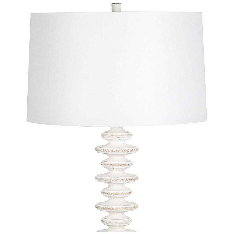 Image 4 Fishbone Buffet Lamp (White Wash) more views