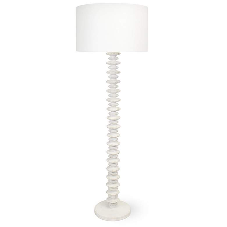 Image 1 Fishbone Floor Lamp (White)