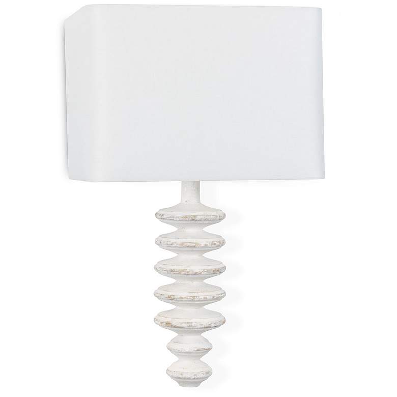 Image 1 Fishbone Sconce (White)