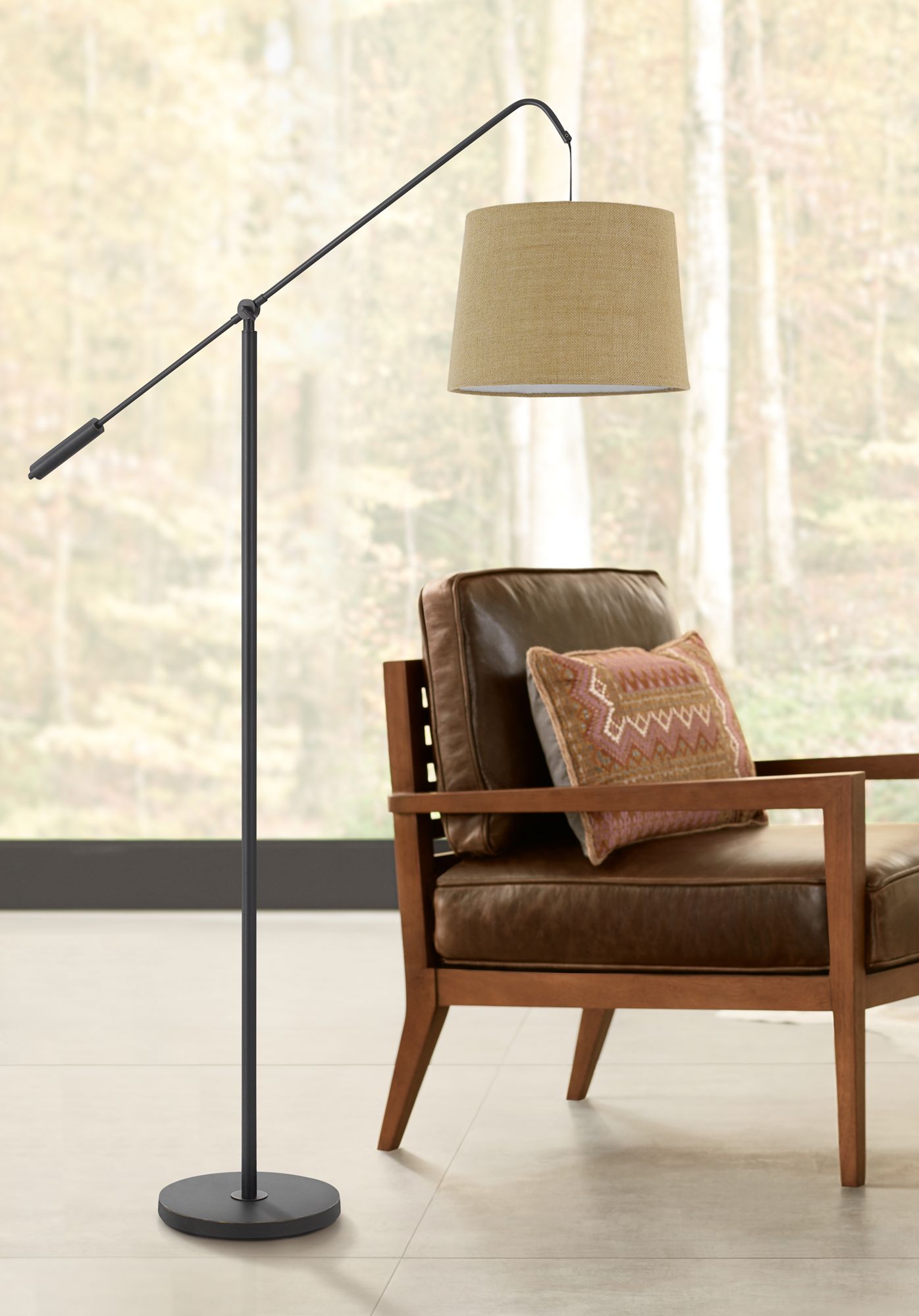 Adjustable task on sale floor lamp