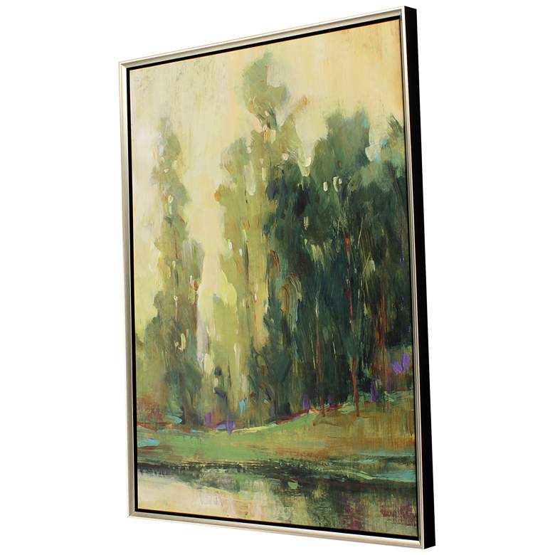 Image 3 Fishing Spot I 52" High Giclee Framed Canvas Wall Art more views