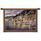 Fishing Village Harbor 52" Wide Wall Tapestry
