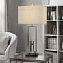 1_Fitzgerald Brushed Nickel and Black Table Lamp
