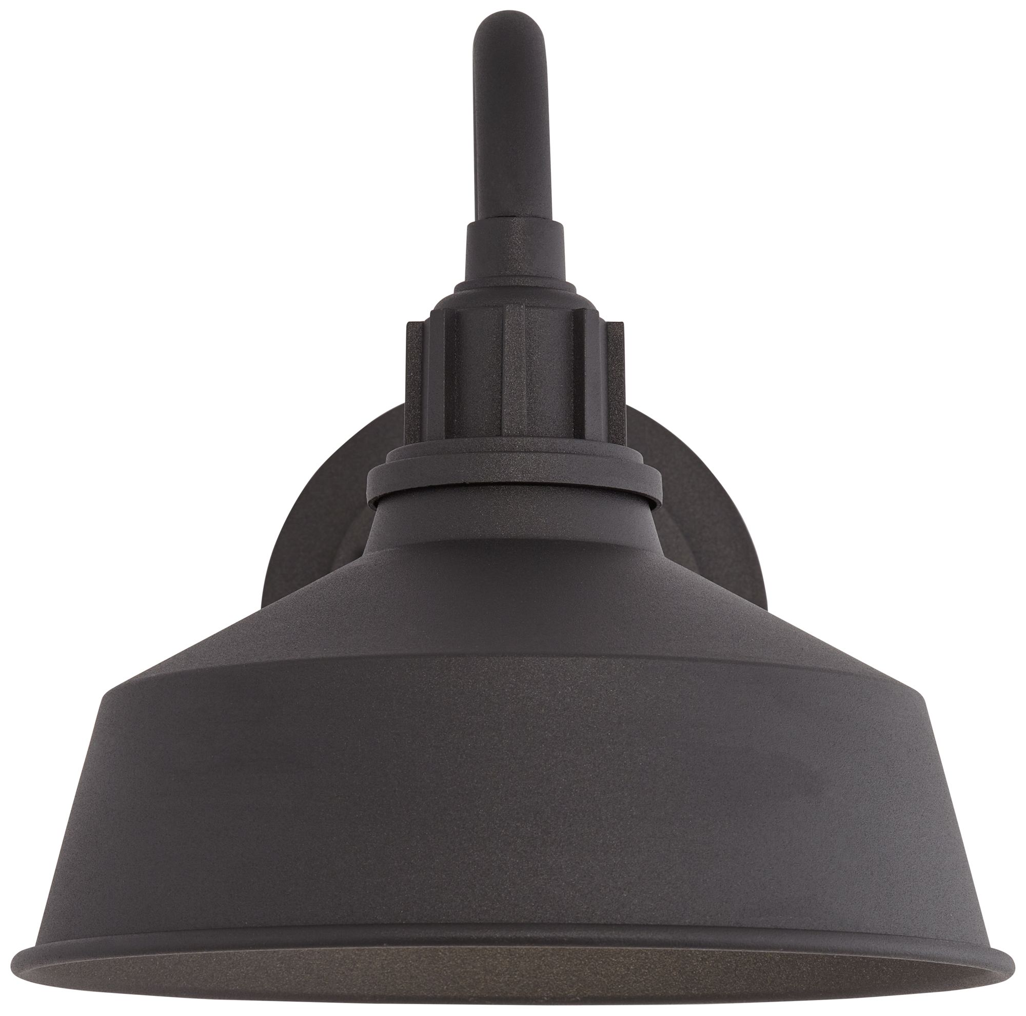 Image 5 FIW Arnett 10" Wide Textured Black Outdoor Lights Set of 2 more views