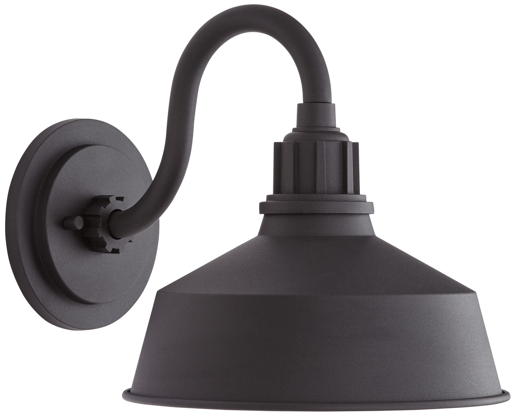 Image 6 FIW Arnett 10" Wide Textured Black Outdoor Lights Set of 2 more views