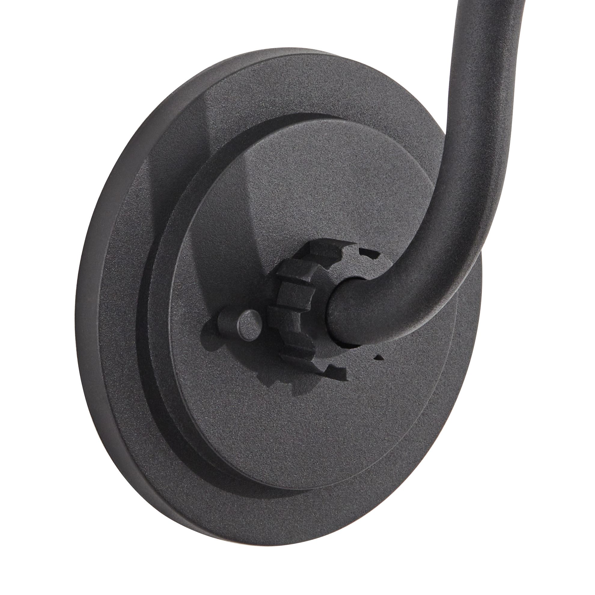 Image 6 FIW Arnett 12 1/4" Wide Textured Black Outdoor Barn Wall Light more views