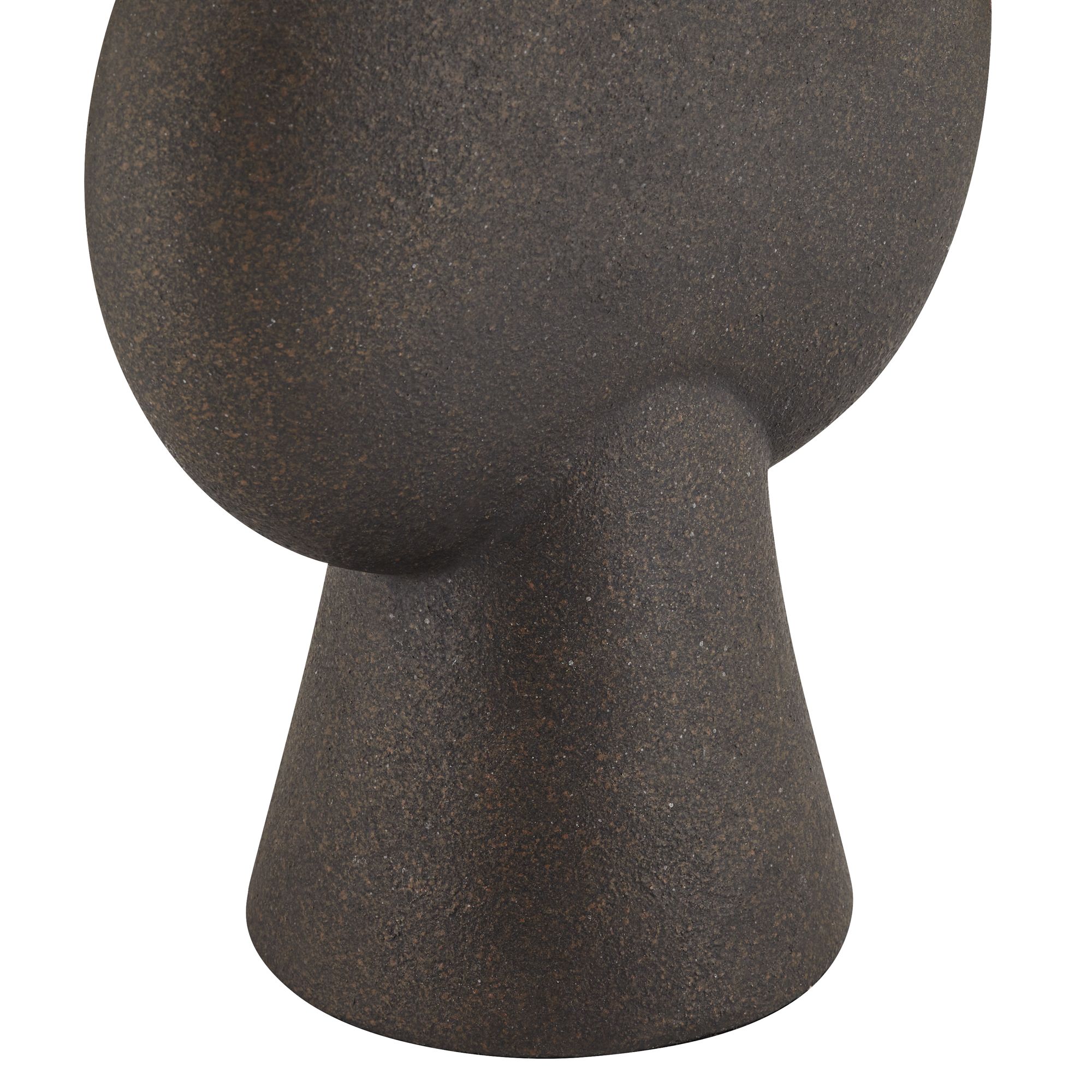Image 6 FIW Louise 26 1/2" Modern Matte Brown Gourd Table Lamp more views