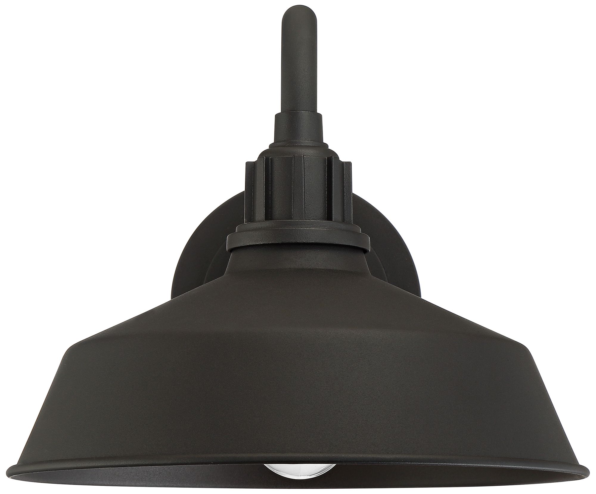 Image 5 FIW Works Arnett 12 1/4" Wide Black Outdoor Barn Lights Set of 2 more views
