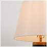 3_Flabellum 24 3/4" High Contemporary Polished Black Cylinder Table Lamp more views