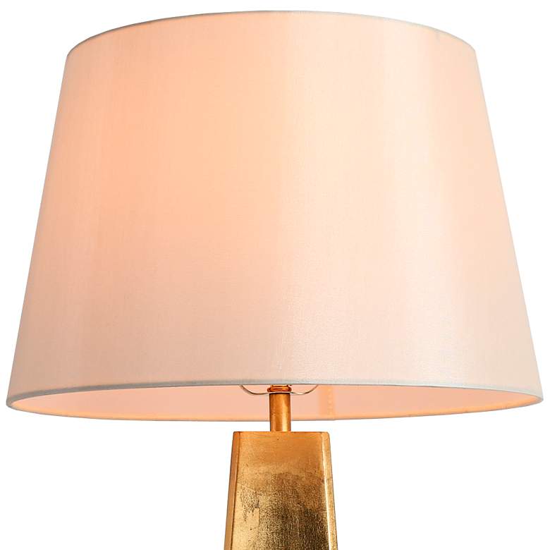 Image 2 Flabellum Gold Metal Table Lamp more views