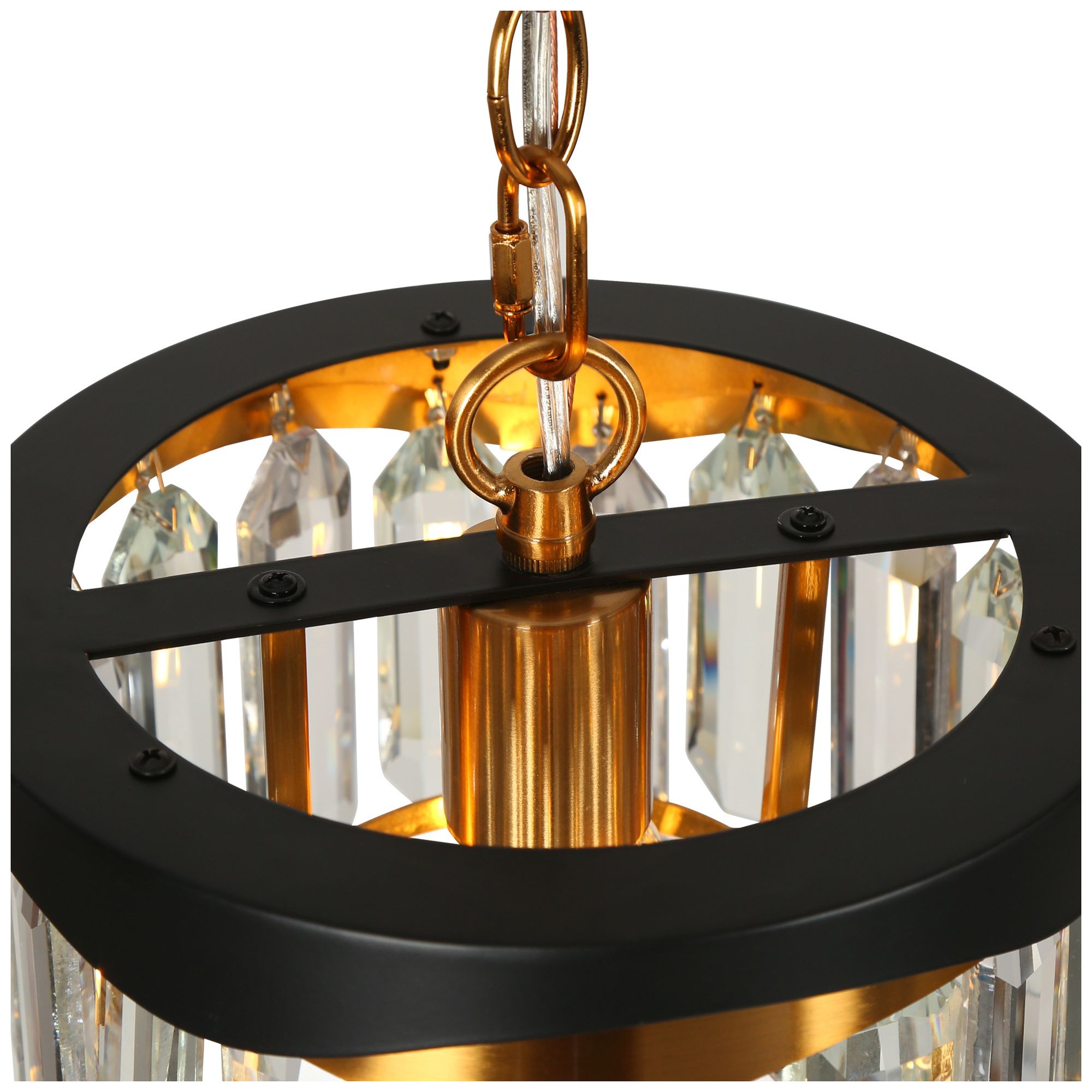 Image 3 Flamgo 1-Light Crystal Pendant Light - Made to Order more views