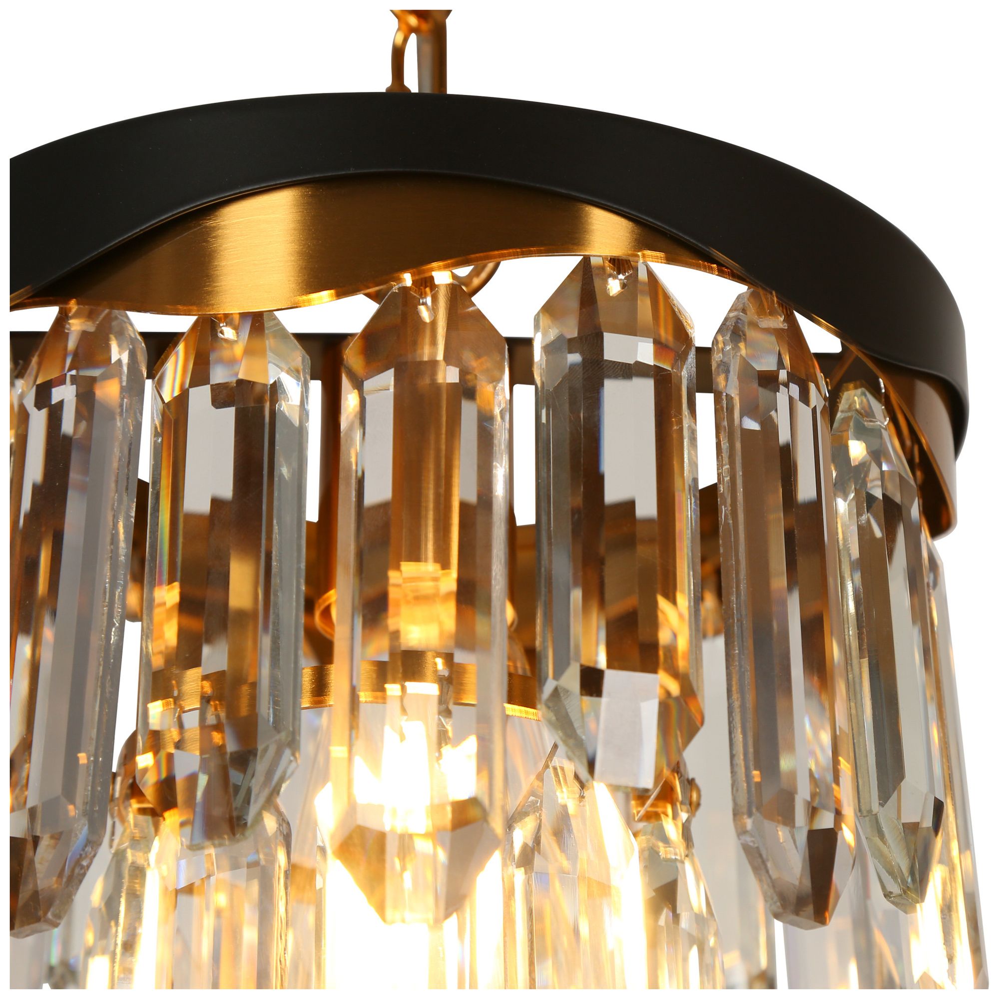 Image 4 Flamgo 1-Light Crystal Pendant Light - Made to Order more views