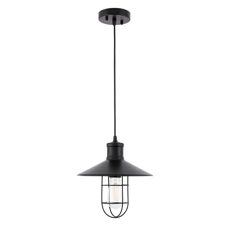 Image 3 Flaneur 1 Lt Black Pendant more views