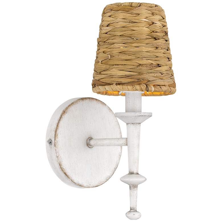 Image 1 Flannery 1-Light Antique White Wall Sconce