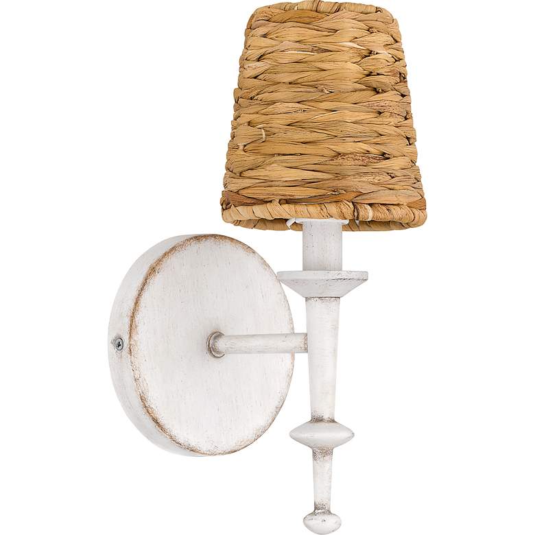 Image 4 Flannery 1-Light Antique White Wall Sconce more views