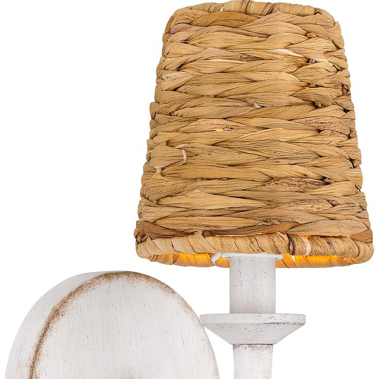 Image 7 Flannery 1-Light Antique White Wall Sconce more views
