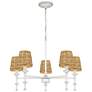 Flannery 5-Light Antique White Chandelier