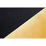 Thumbnail4 of Flare 11 3/4" Wide Black and Gold Ceramic Mini Pendant more views