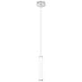Flare 13.06"H x 2.44"W 1-Light Linear Pendant in Brushed Nickel