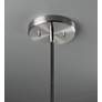 Thumbnail4 of Flare Pendant - Matte White - Brushed Nickel - Black Cord more views