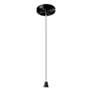 2_Flare Pendant - Matte White - Matte Black - White Cord more views