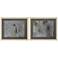 Flashpoint I 27" Wide 2-Piece Framed Giclee Wall Art Set
