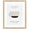 Flat White 18"W x 22"H Framed Wall Art