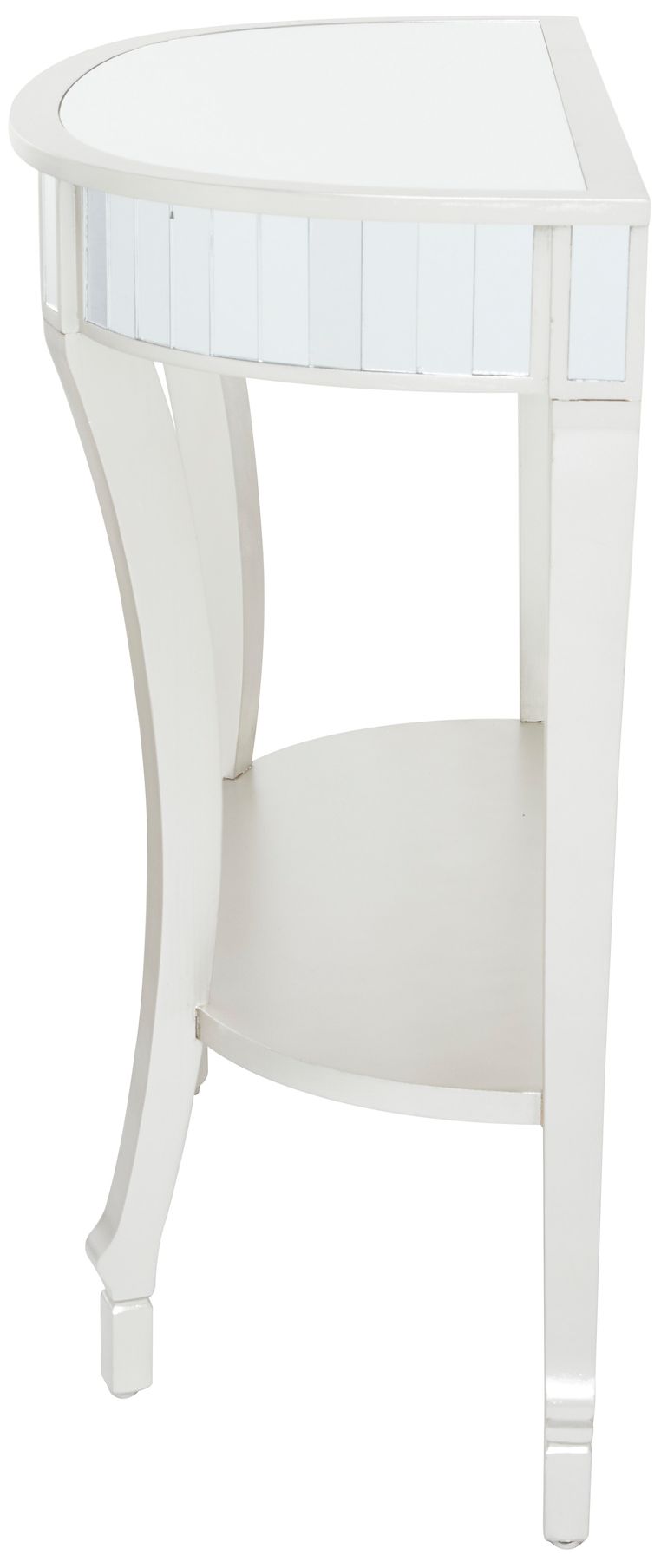 Image 5 Flavia Silver 2-Piece Console Table and Mirror Set more views