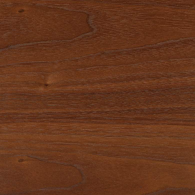 Image 4 Flavio 47"W American Walnut Veneer Wood Rectangular Desk more views