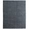 Fleetwood Solid Hand Woven Blue Area Rug 8A06F 5' x 8'