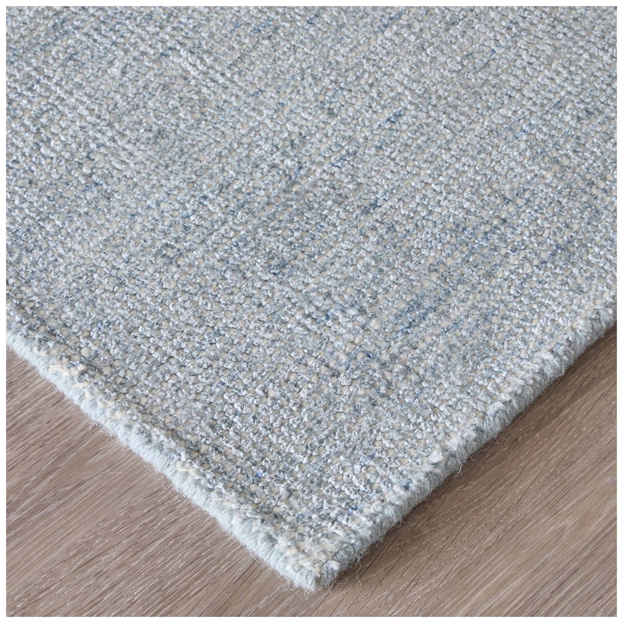 Image 3 Fleetwood Solid Hand Woven Gray Area Rug 8A06F 8' x 10' more views