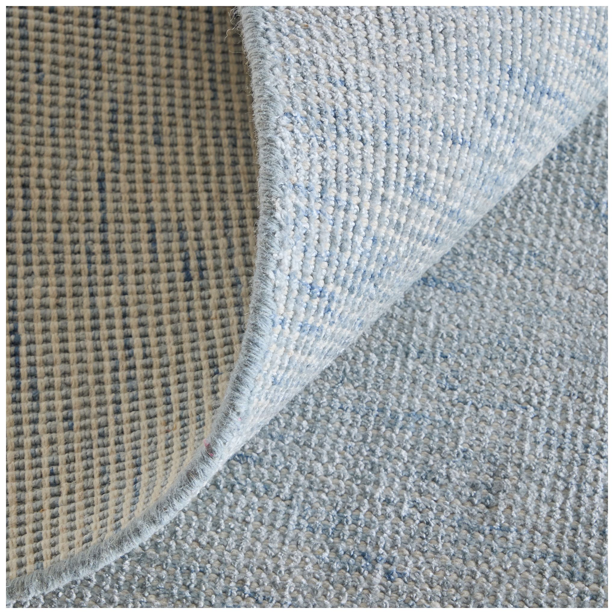 Image 7 Fleetwood Solid Hand Woven Gray Area Rug 8A06F 8' x 10' more views