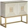 Fleming 39" Wide Modern Luxe Accent Cabinet in scene