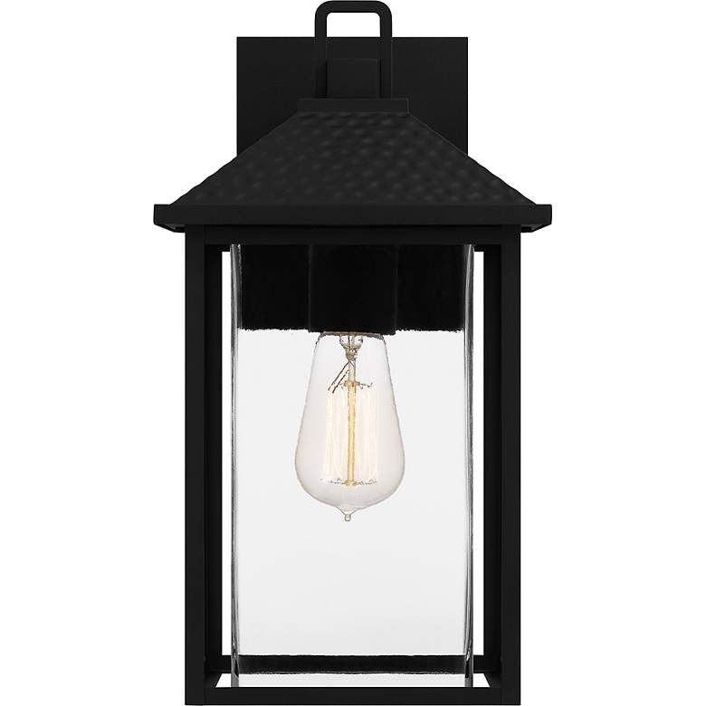 Image 3 Fletcher 1-Light Earth Black Outdoor Wall Lantern more views