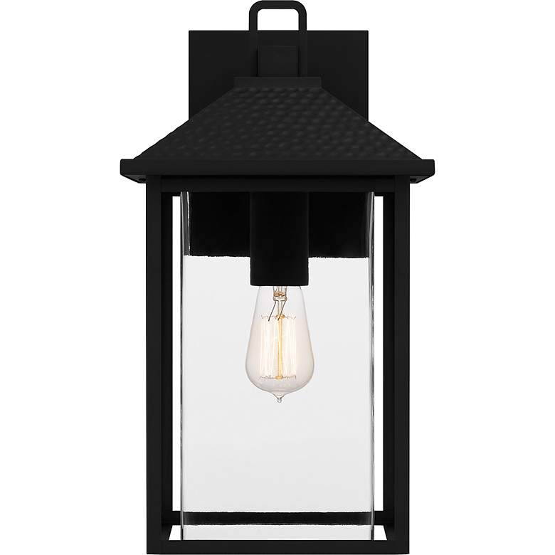 Image 3 Fletcher 1-Light Earth Black Outdoor Wall Lantern more views