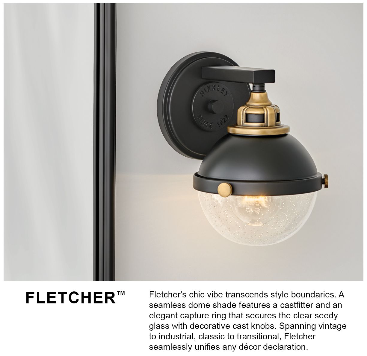 Fletcher 25" Wide 3-Light Bath Light by Hinkley Lighting