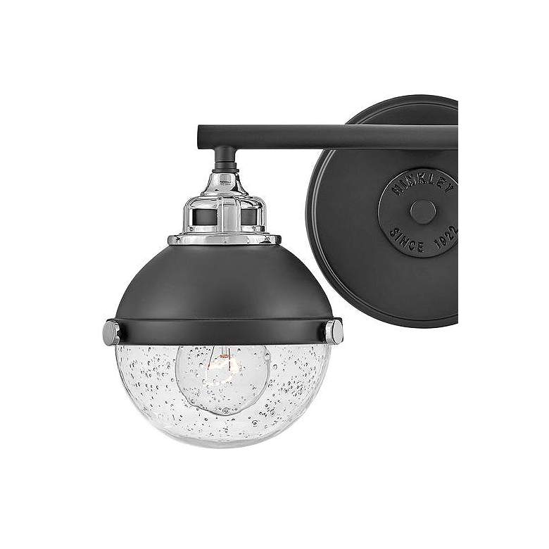 Image 2 Fletcher 8 3/4" High Black Wall Sconce by Hinkley Lighting more views