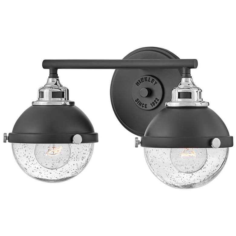 Image 4 Fletcher 8 3/4" High Black Wall Sconce by Hinkley Lighting more views
