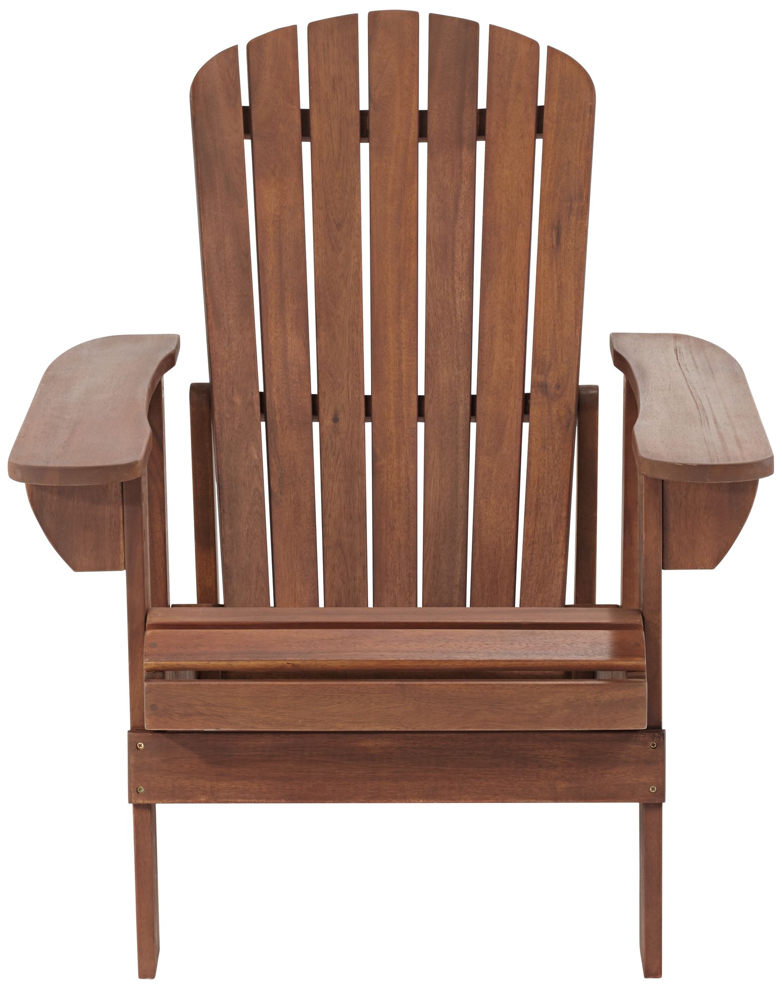 fletcher dark wood outdoor reclining adirondack chair