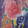 4_Fleur 13" High Purple and Pink Ceramic Decorative Vase more views