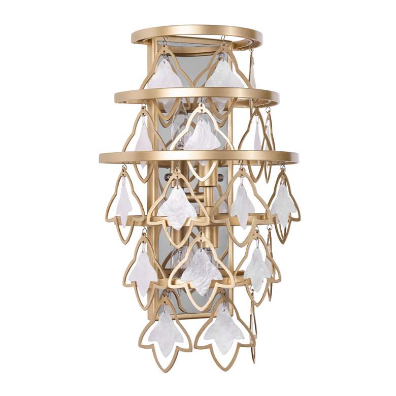 Image 2 Fleur 2-Lt Sconce - French Gold more views