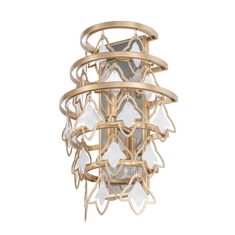 Image 3 Fleur 2-Lt Sconce - French Gold more views