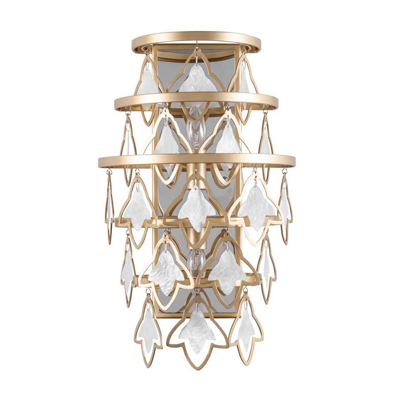 Image 4 Fleur 2-Lt Sconce - French Gold more views