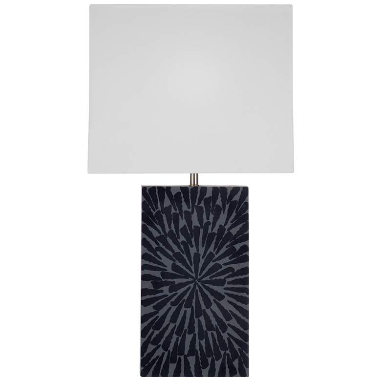 Image 1 Fleur 25" High Gray Table Lamp
