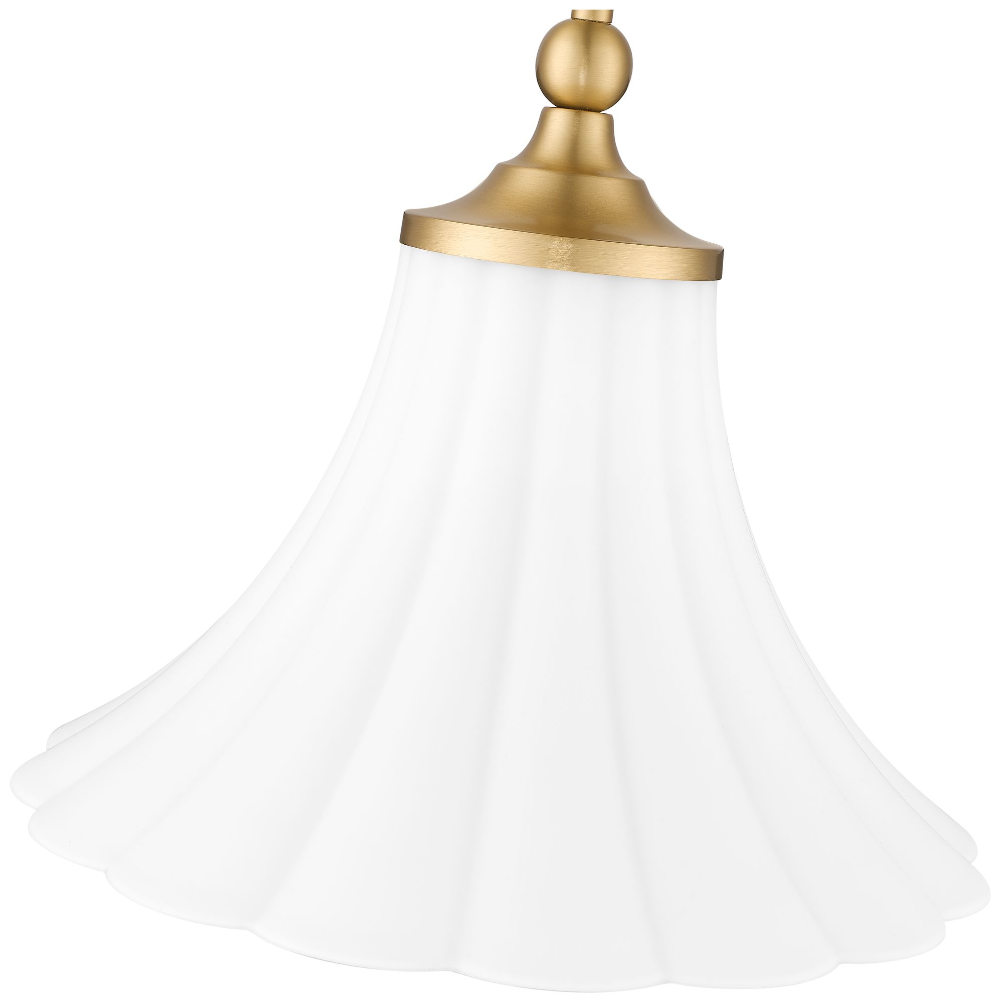 Image 6 Fleur by Z-Lite 12 inch Modern Gold 1 Light Pendant more views