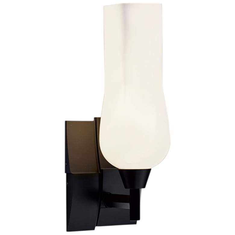 Image 1 Fleur Indoor Wall Sconce - Matte Black
