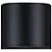 Fleur Oasis 6.75 in. 1-Light Matte Black Indoor Wall Sconce